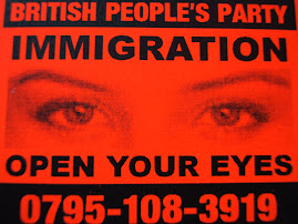 BRITISH PEOPLES PARTY PROPAGANDA MIXED PACK OF STICKERS AND LEAFLETS