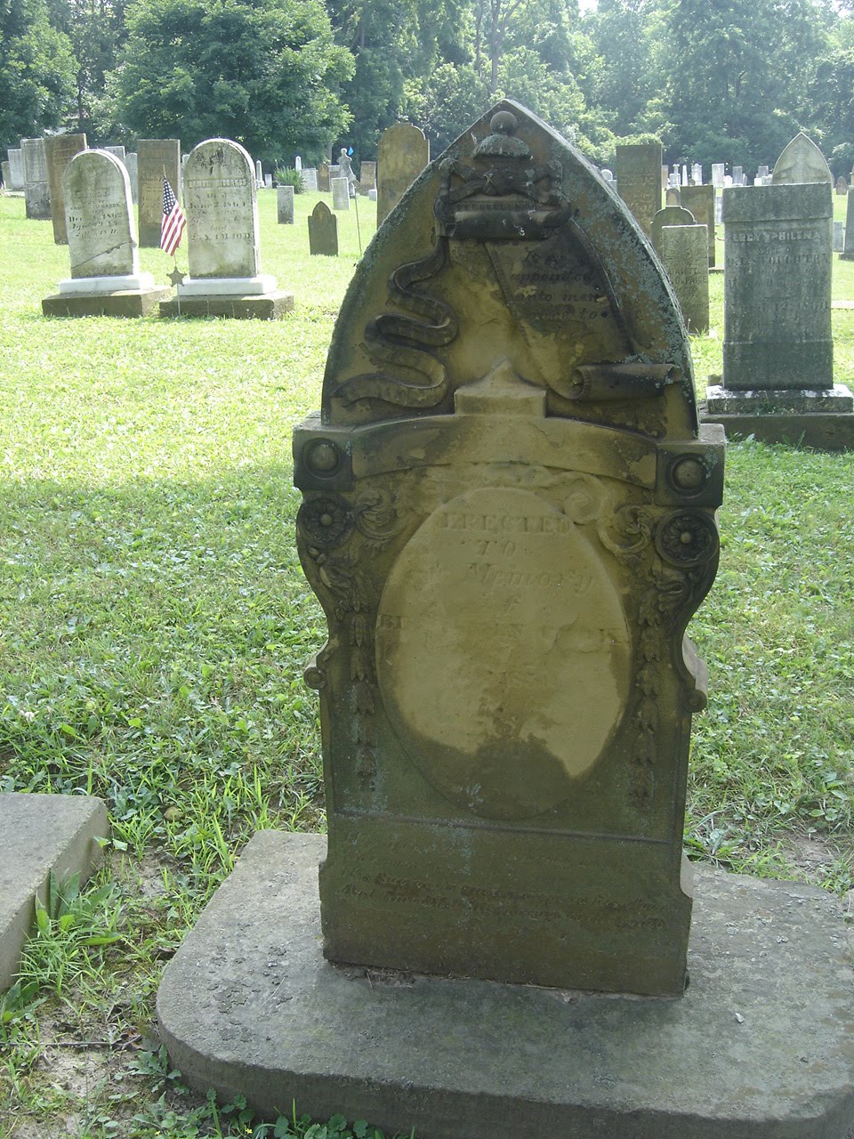 A Morbid Fascination Old Colony Burial Ground, Granville, Ohio
