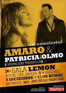 AMARO Y LA GENIAL PATRICIA DEL OLMO EN CONCIERTO ¡¡¡