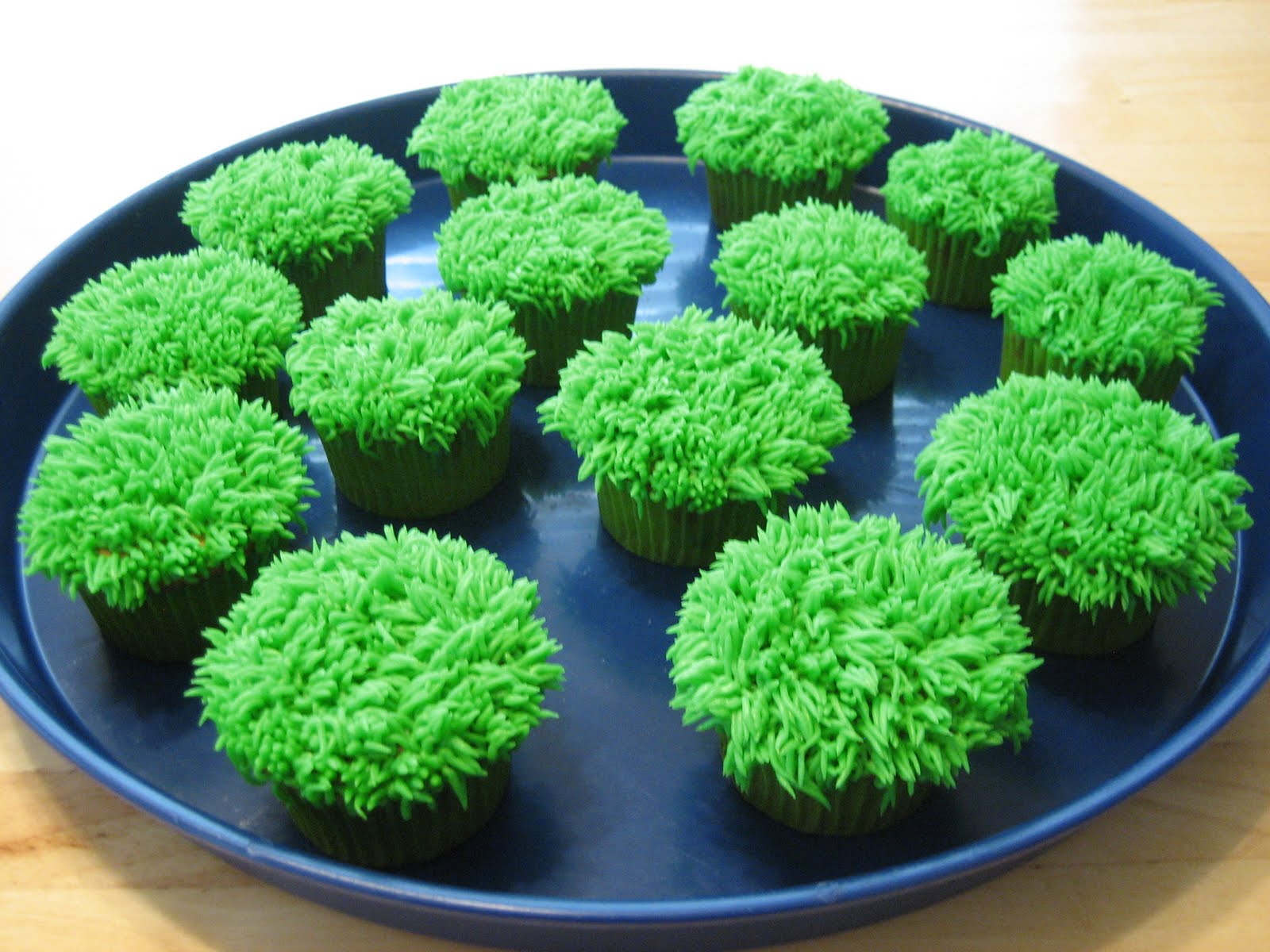 five Grass Cupcakes