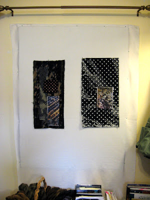 gallery wall in my studio