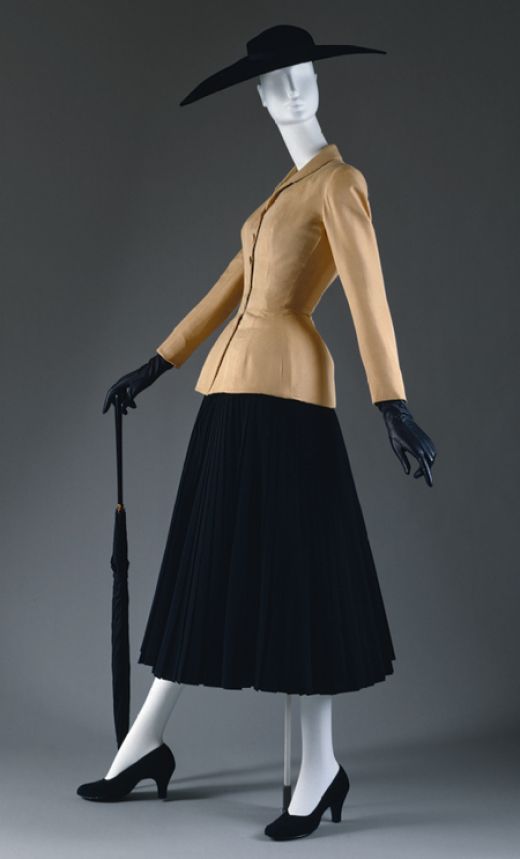 1950s Coco Chanel styles- suite dress was very popular in the 50's