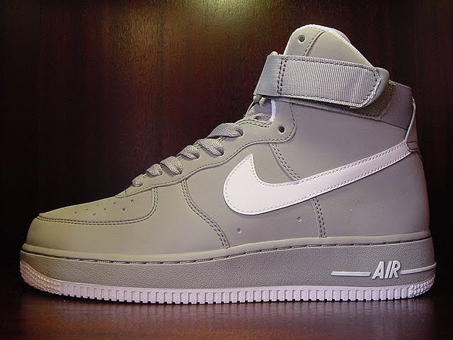 KICK GAME : Nike Air Force 1 High Medium Grey Reflective