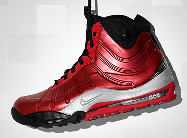 KICK GAME : Nike ACG Air Max Bakinâ Posite Boot- Cranberry & Black