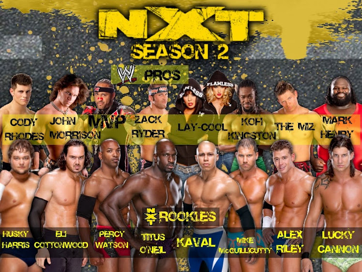 WWE NxT Wallpapers WWE NxT Season 1 Roster