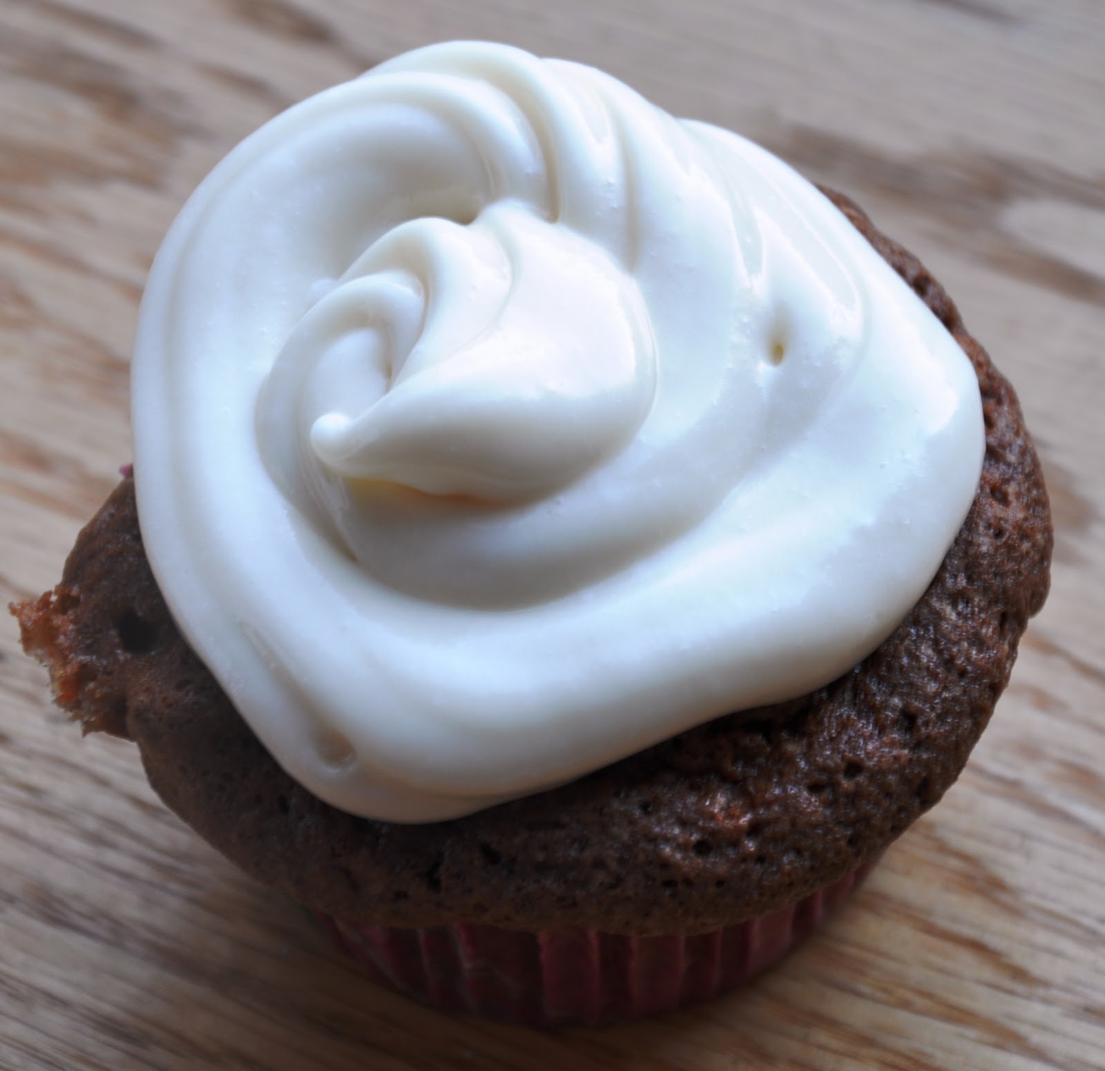 Ina Garten's Carrot & Pineapple Cupcake with Maple Cream Cheese