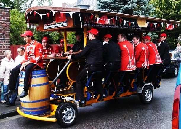 Пивной велосипед в германии Пивной велосипед в германии