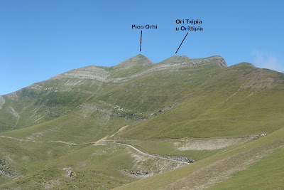 Vistas del Ori y del Ori Txipia
