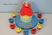 The Giant Elmo Cake was made for a little boy turning 1 and was used as a .
