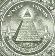 Remarque la séparation entre le triangle et la base! C'est l'oeil des Illuminatis!