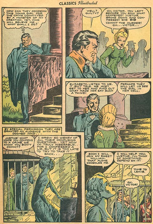 FRANKENSTEIN1959: Classics Illustrated: Frankenstein II