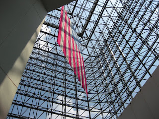 JFK Library - Boston - Flag Hanging