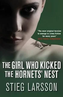 The Girl Who Kicked The Hornets' Nest by Stieg Larsson book cover
