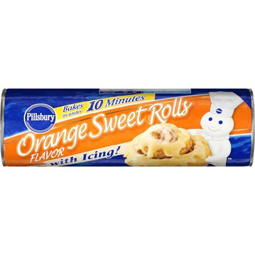 W A F F L E S n T R E E S Orange Sweet Rolls Pillsbury Style