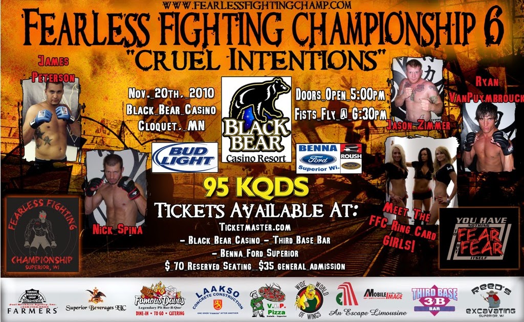 Minnesota MMA: FFC Returns To Black Bear Casino Tonight!