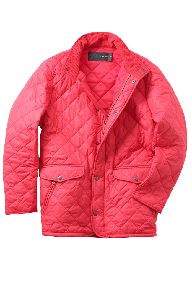 - OAO -: THE RED QUILTED JACKET.