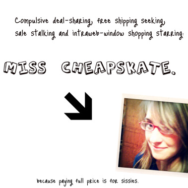 Miss Cheapskate
