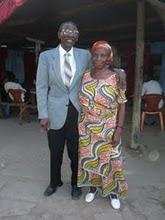 Pastor Mwenebolongo and his wife Mochako