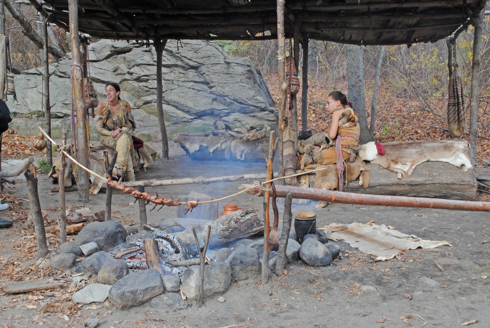 Around Dusty Roads Wampanoag Homesite