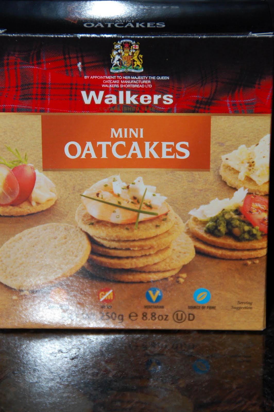 What my kids are eating Walkers mini oatcakes