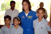 Sunita Williams in Ahmedabad