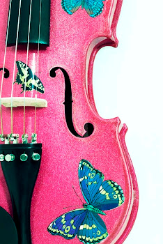 Rozanna's Butterfly Dream Fuchsia Violin