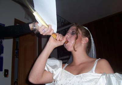 drunk bride evening
