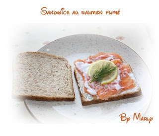 Sandwich au saumon fumé recettes plats Sandwich poulet crudité version Bollywood