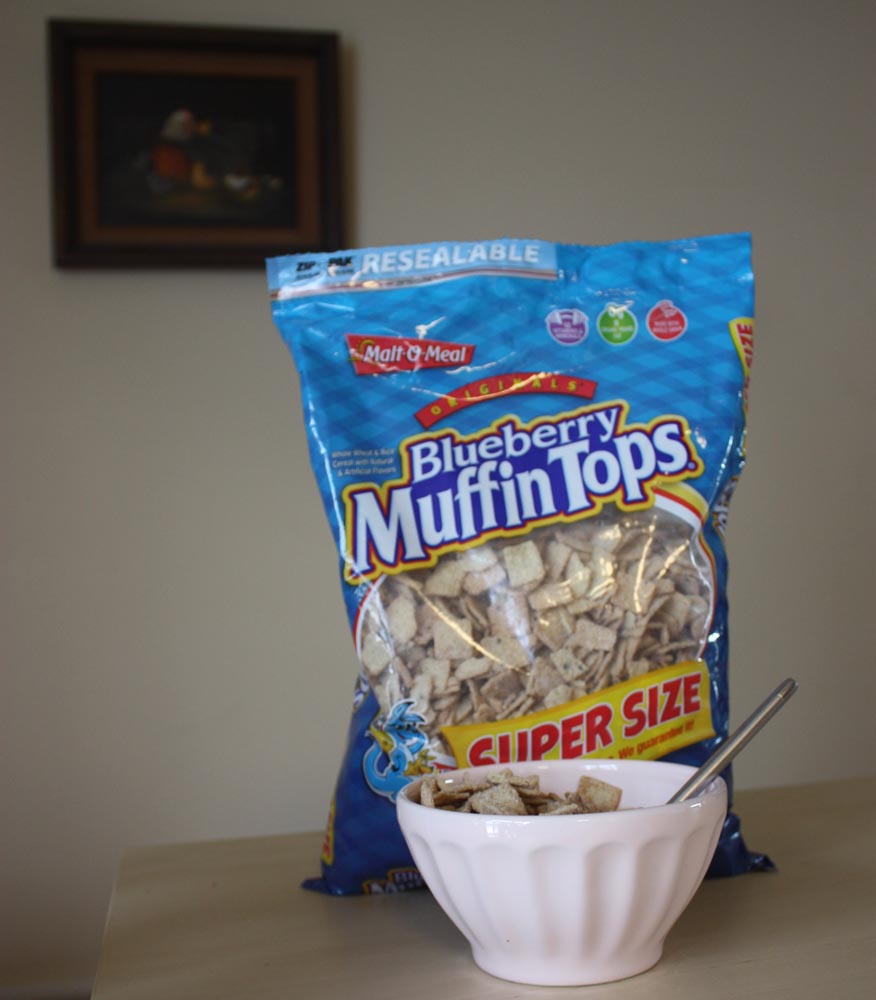 Gnome Sweet Gnome Blueberry Muffin Top Cereal