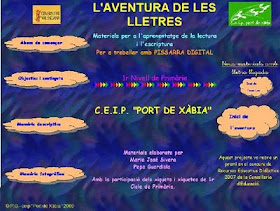 WEB DE L'AVENTURA DE LES LLETRES