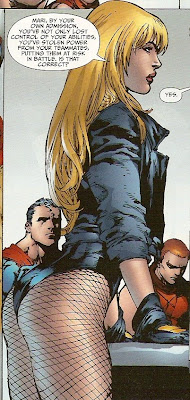 Makes an ass out of you and Black Canary