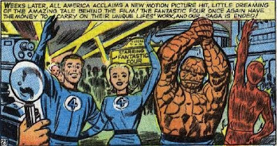 Of course, we had to include Von Doom on the space flight, and change his origin, and make a terible looking suit for the Thing, and...
