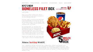 kfc boneless fillet box