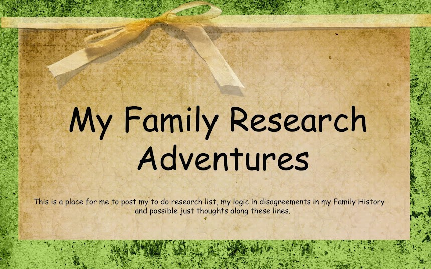 My Family Research Adventures