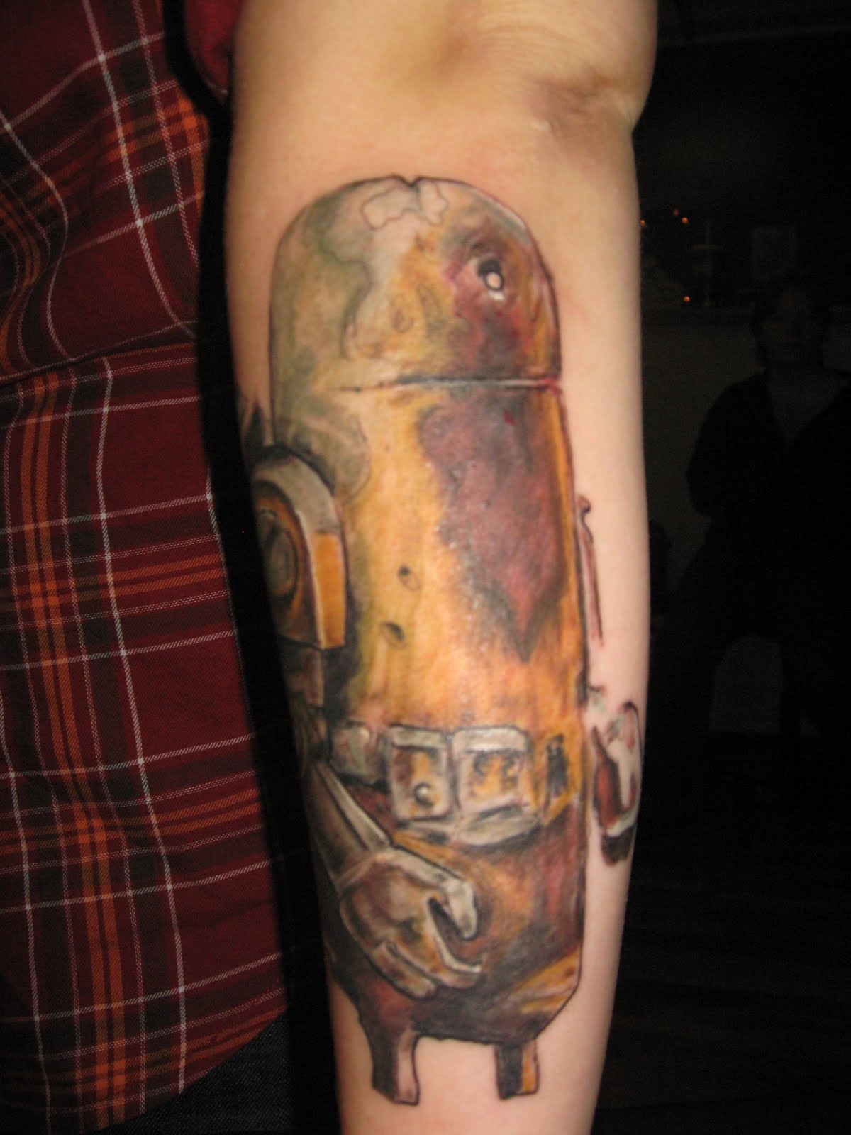 robot tattoo hardcastle dustin tattooer