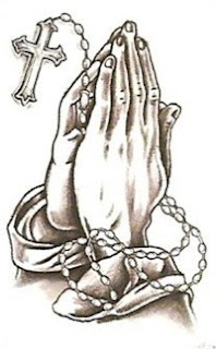 Praying hands with rosary and Cross clip art towards god Jesus Christ and mother Mary pictures and religious images download for free