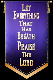 Let Everything That Has Breath Praise The Lord inspirational quote about Jesus Christ photo