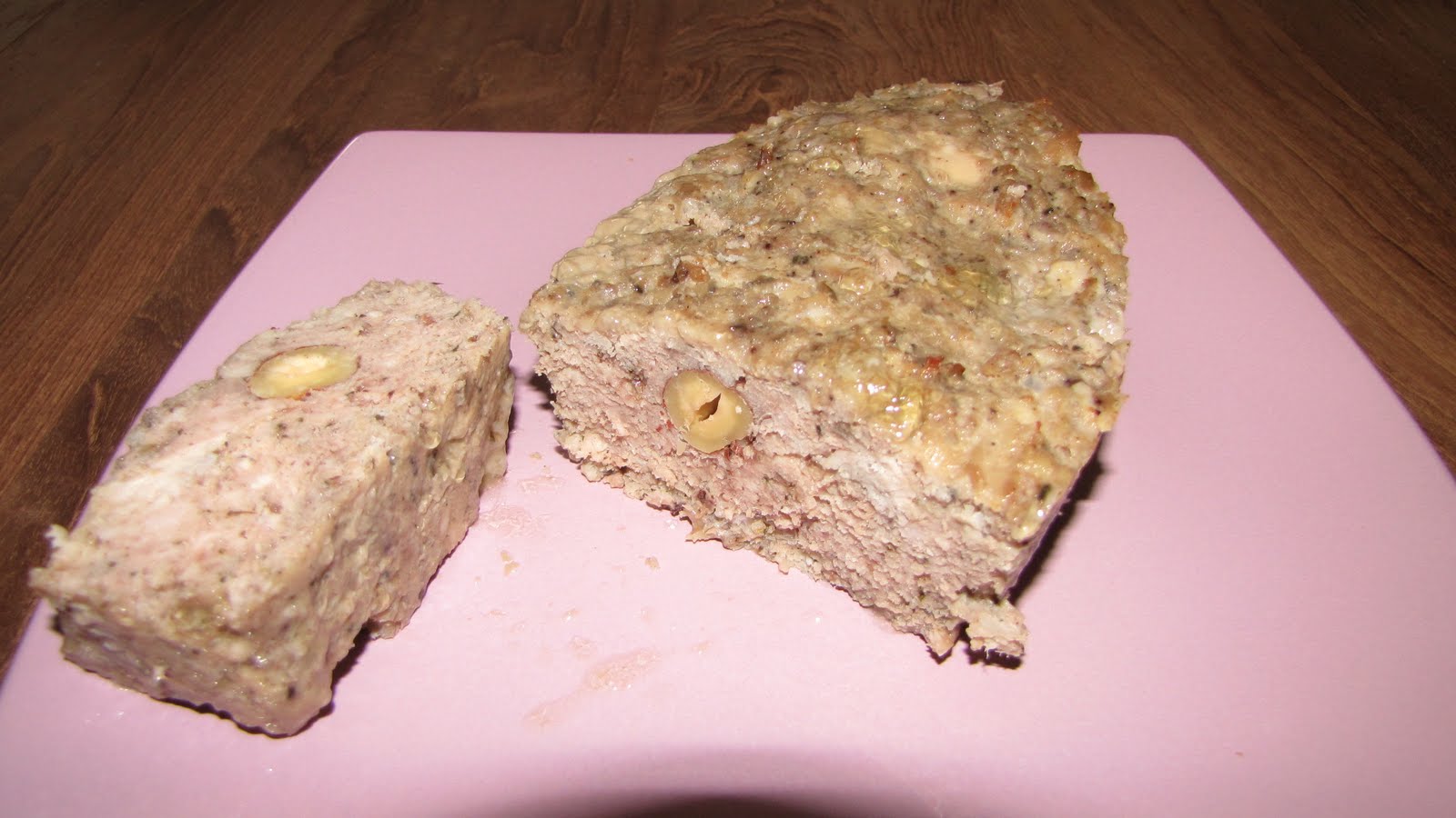 La cuisine d'Aude Terrine de lapin aux noisettes