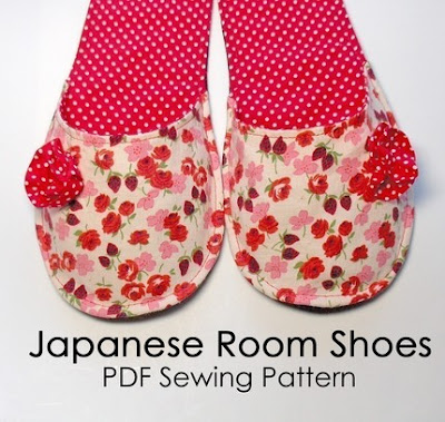 sew love sew: house slippers -3