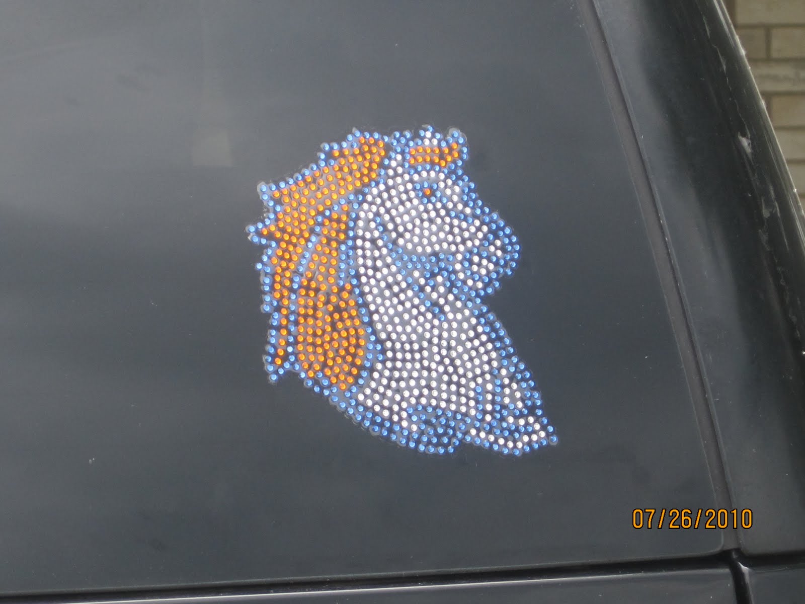 TShirtsbyTricia: Rhinestone Car Decals