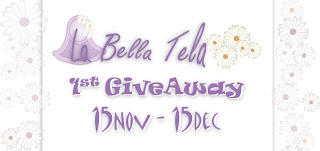 La Bella Tela 1st Giveaway