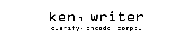 Ken, writer