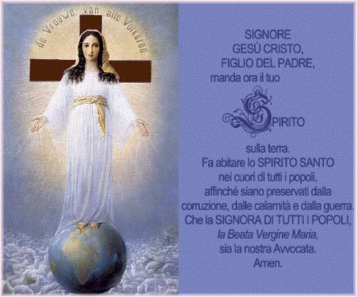 Cappella virtuale della Signora di tutti i popoli: Italiano