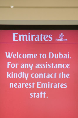 Welcome to Dubai sign