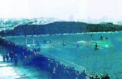 San Mamés registró una gran entrada para presenciar la final de 1921.