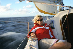 Shaz at Sea