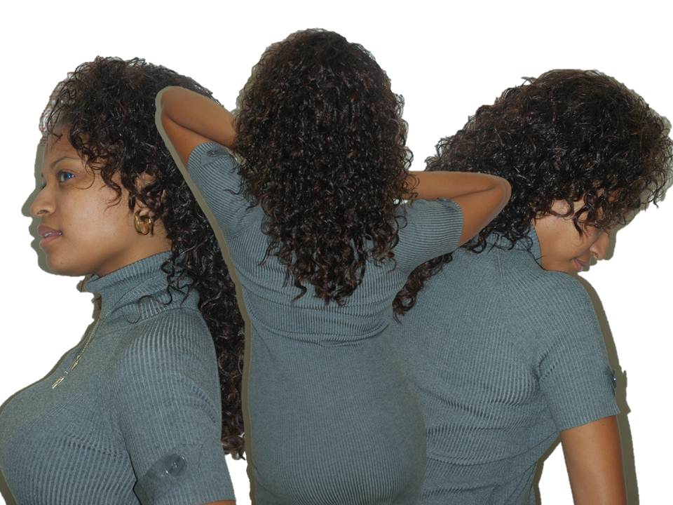 What race has naturally black hair picture