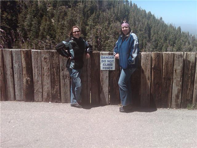 roadratz@live.com: Two Ratz climbing over the fence on top of Mt. Lemon ...