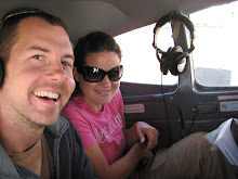 Inside of the tiny plane over the Nazcan Lines.