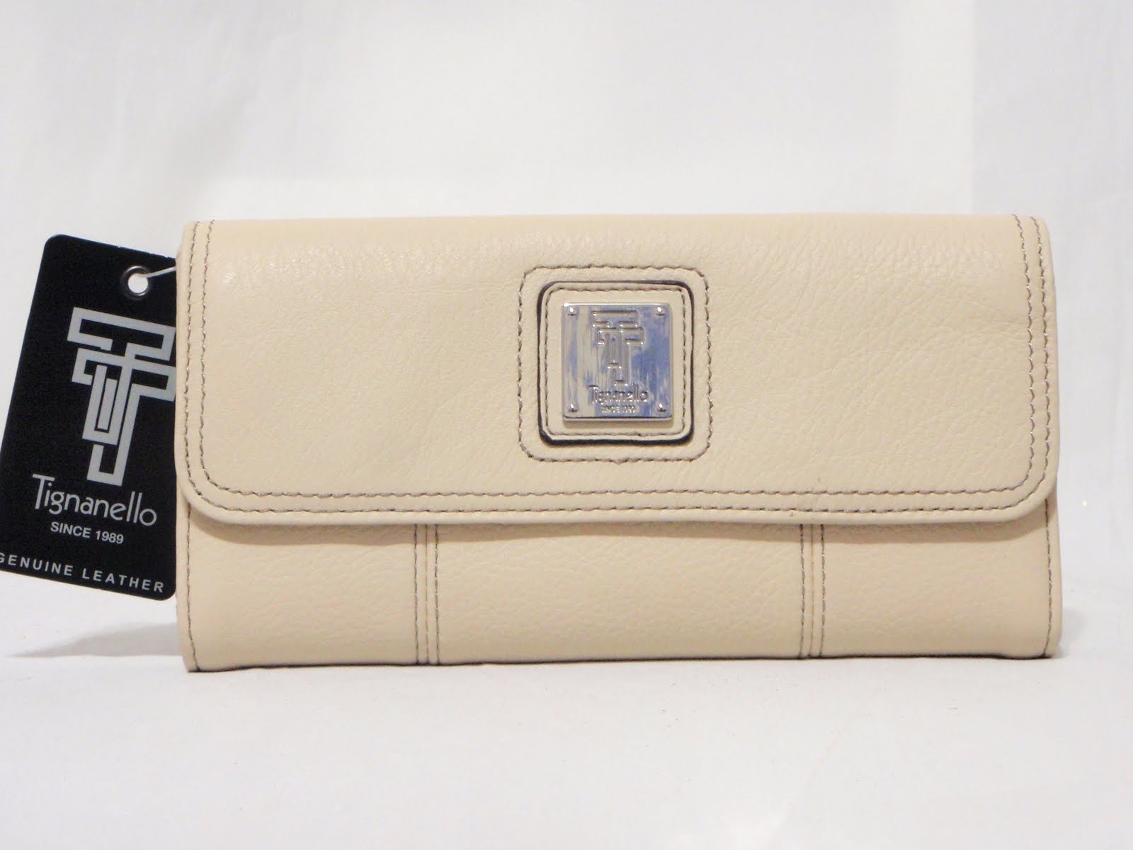 Boutique Malaysia: TIGNANELLO Ladies Checkbook Wallet ~ Genuine Leather ...